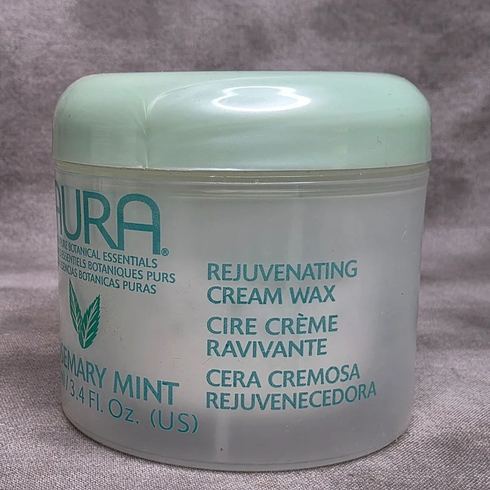Zotos Aura Rosemary Mint Rejuvenating Cream Wax 3.4 fl oz Discontinued *READ